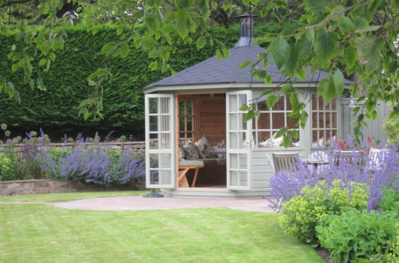 Как создать тихое место для отдыха или приема гостей, уединенный уголок в саду