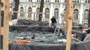 Ремонт и реставрация фонтана в Большом дворе Государственного Эрмитажа (10)