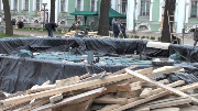 Ремонт и реставрация фонтана в Большом дворе Государственного Эрмитажа (6)